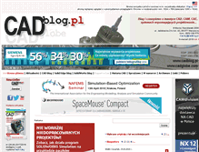 Tablet Screenshot of cadblog.pl